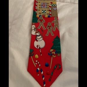 Candy Wonderland “Save the Children” vintage men’s Christmas tie